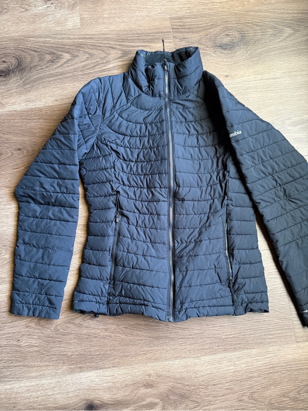 Columbia Women's Black Quilted Lightweight Puffer Jacket